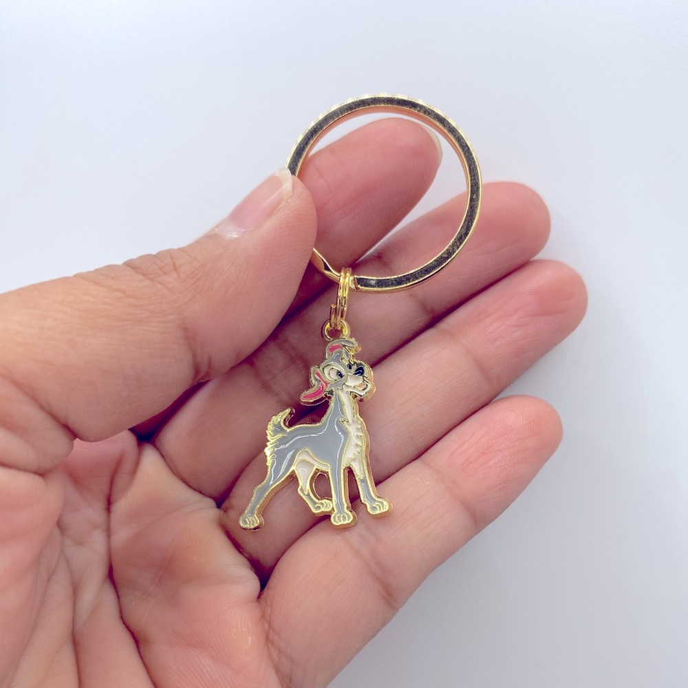 Disney inspired Tramp keychain from Lady & the Tramp